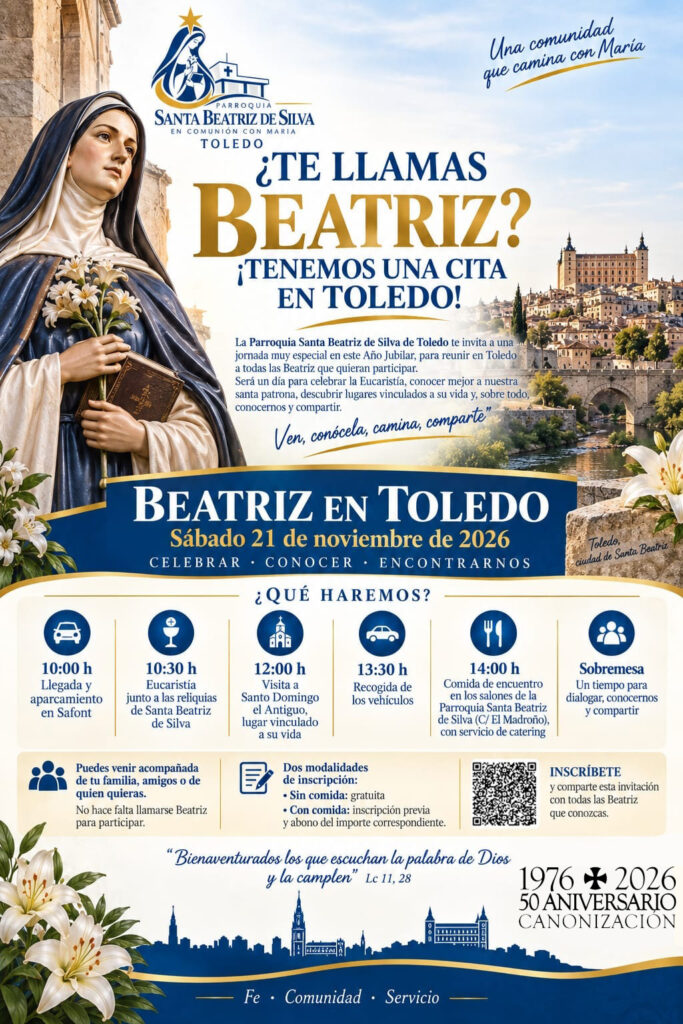 Cartel propuesta ¿te llamas Beatriz?